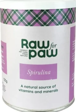 Raw for Paw Spirulina ravintolisä 125 g