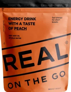 REAL On The Go Taste Of Peach energiajuoma