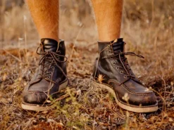 Red Wing Moc Toe 6'' kengät, Black Prairie