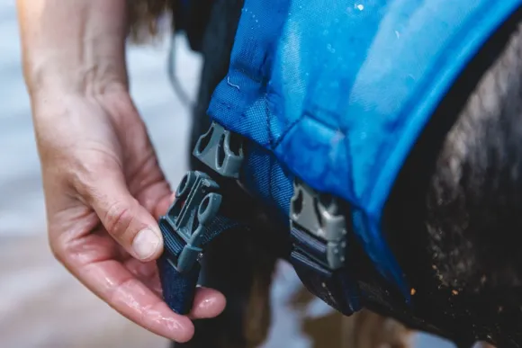 RuffWear Float Coat Life Jacket Deep Blue