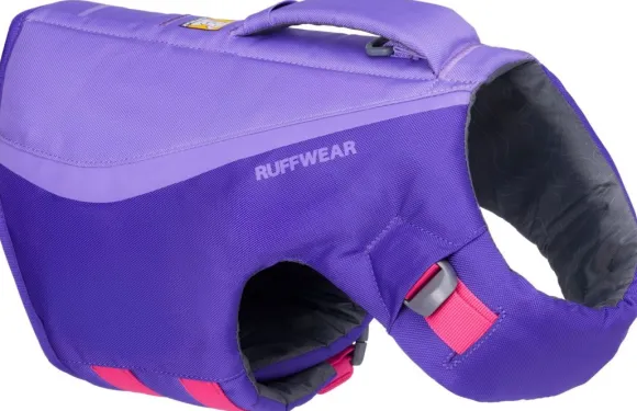 RuffWear Float Coat Life Jacket Purple Lily
