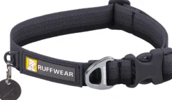 Ruffwear Front Range Collar kaulapanta, tummanharmaa