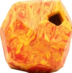RuffWear Gnawt-a-Rock Toy Salamander Orange