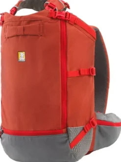 RuffWear Hitch Hiker Dog Backpack Carrier Red Clay