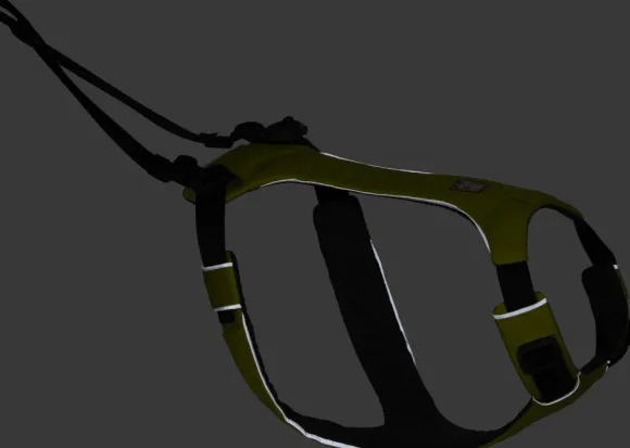 RuffWear Omnijore Joring System juoksupaketti, Lichen Green