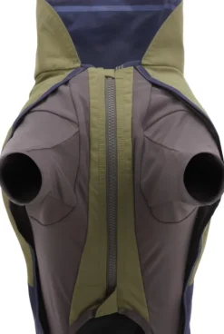 RuffWear Sun Shower Coverall koiran sadehaalari, M-XL, Midnight Blue