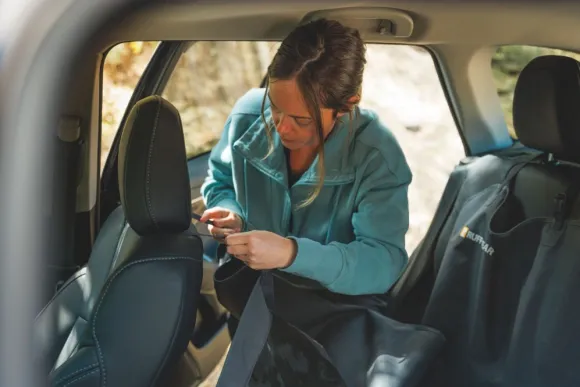 RuffWear The Dirtbag Seat Cover autosuoja, Basalt Gray