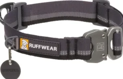 RuffWear Top Rope Collar koiran kaulapanta, Basalt Gray