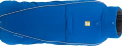RuffWear Vert Coverall koiran talvihaalari, XXS-S, Blue Pool