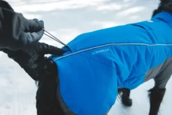 RuffWear Vert Coverall koiran talvihaalari, XXS-S, Blue Pool