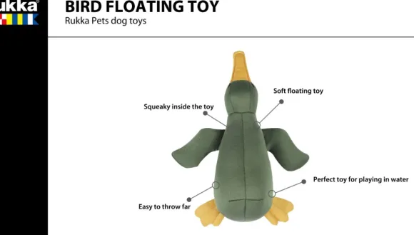 Rukka Bird Floating Toy Olive