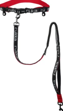 Rukka Hike Belt+Leash Red M