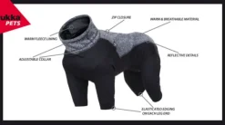 Rukka Subrima Knit Overall Black 50-55 cm