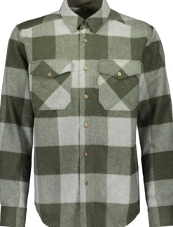 Sasta Alaska villakangaspaita, vihreä