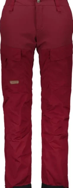 Sasta Hilla naisten ulkoiluhousut, punainen