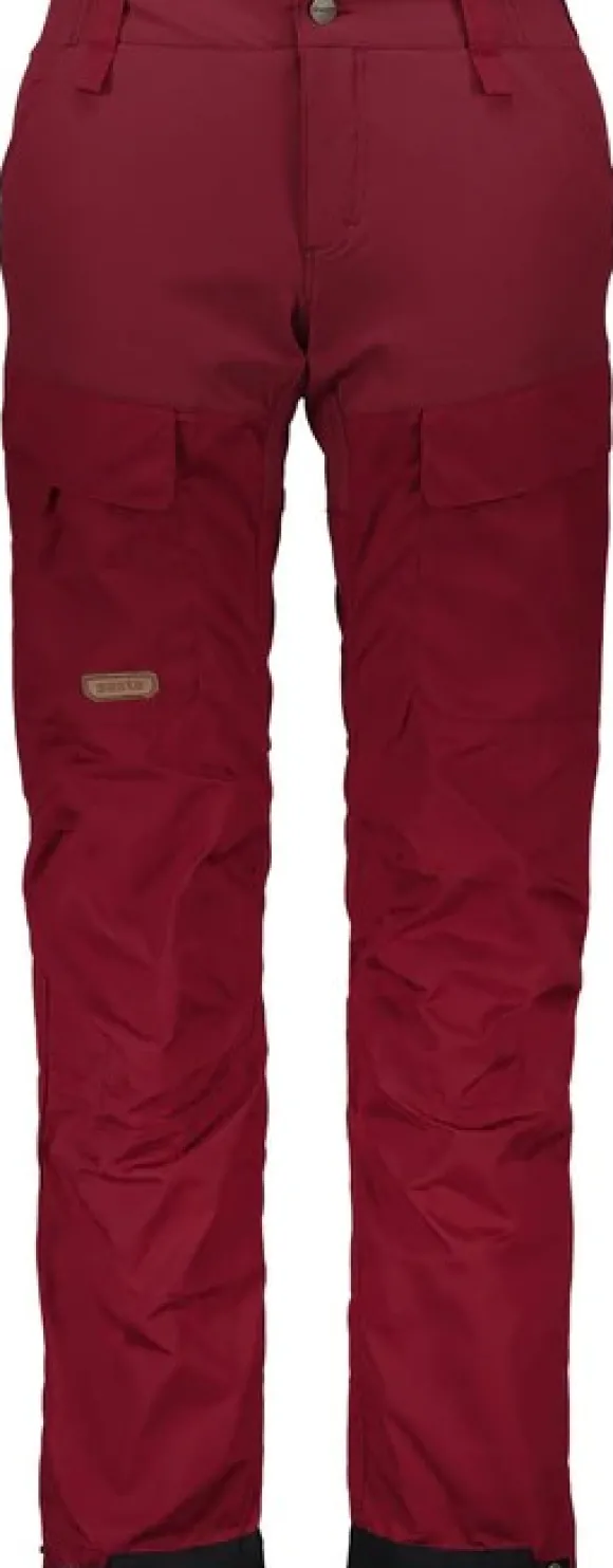 Sasta Hilla naisten ulkoiluhousut, punainen