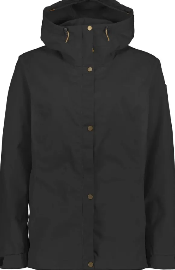 Sasta Mella+ naisten ulkoilutakki, musta