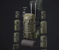 Savotta Jääkäri M -reppu 22+8 l vihreä