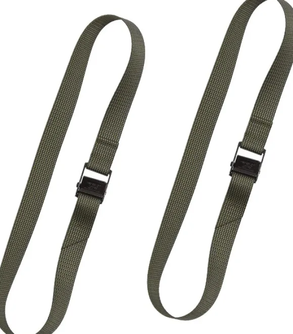 Savotta Pack straps Cam buckle 80 cm pakkaushihnat 2 kpl, vihreä