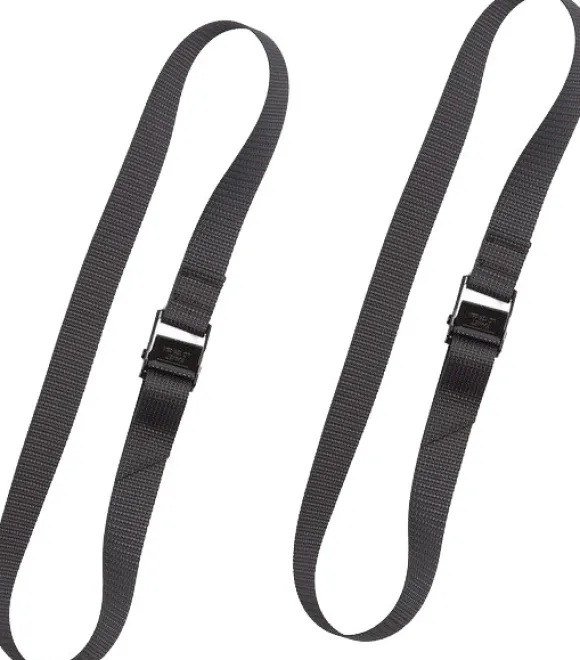 Savotta Pack straps Cam buckle 80 cm pakkaushihnat 2 kpl, musta