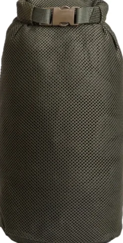 Savotta Rolltop Stuffsack Mesh pakkauspussi, 10L, vihreä