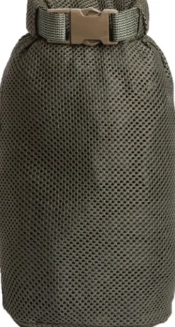 Savotta Rolltop Stuffsack Mesh pakkauspussi, 5L, vihreä