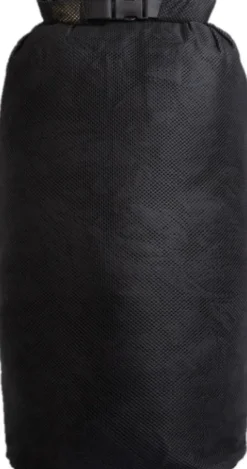 Savotta Rolltop Stuffsack Mesh pakkauspussi, 40L, musta