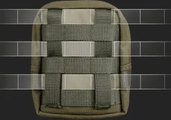 Savotta Zipped GP pouch 3x3 säilytyspussi, Black