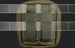 Savotta Zipped GP pouch 2x2 säilytyspussi, Brown