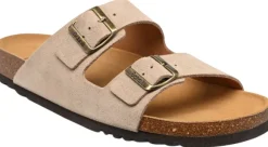 Scholl SL Julien Suede sandaalit, Dark Beige