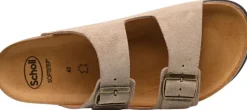 Scholl SL Julien Suede sandaalit, Dark Beige