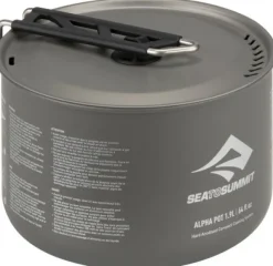 Sea To Summit Alpha Pot kestävä ja kevyt kattila, 1,9 L