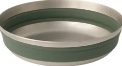 Sea To Summit Detour Stainless Steel Collapsible Bowl L Green