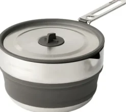 Sea To Summit Detour Stainless Steel Collapsible Pouring Pot kattila, 1.8L