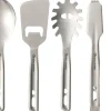 Sea To Summit Detour Stainless Steel Utensil Set keittiövälinesetti, neliosainen
