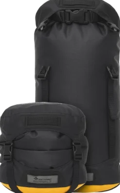 Sea To Summit Eco Evac Compression Drybag Hd kuivapussi, 13L, musta