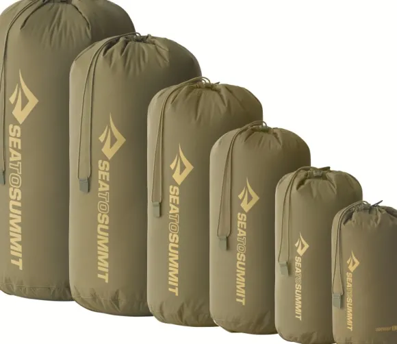 Sea To Summit Eco Lightweight Stuffsack pakkauspussi, sininen, 8L