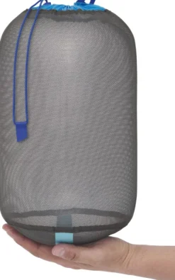 Sea To Summit Eco Mesh Stuffsack pakkauspussi, 8L, tummanharmaa