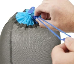 Sea To Summit Eco Mesh Stuffsack pakkauspussi, 8L, tummanharmaa