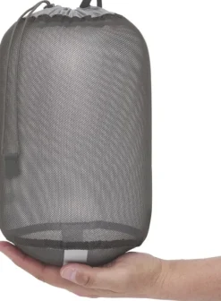 Sea To Summit Eco Mesh Stuffsack pakkauspussi, 5L, tummanharmaa