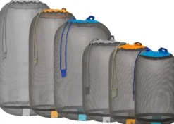 Sea To Summit Eco Mesh Stuffsack pakkauspussi, 5L, tummanharmaa