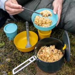 Sea To Summit Frontier UL Cutlery Set Long Handle Spoon And Spork aterinsetti, kaksiosainen