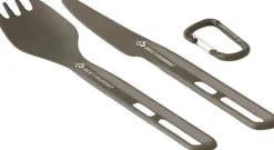 Sea To Summit Frontier UL Cutlery Set Spork And Knife aterinsetti, kaksiosainen