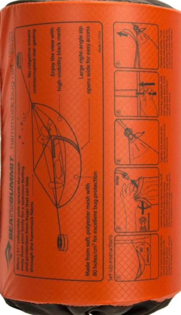 Sea to Summit Hammock Bug Net Black
