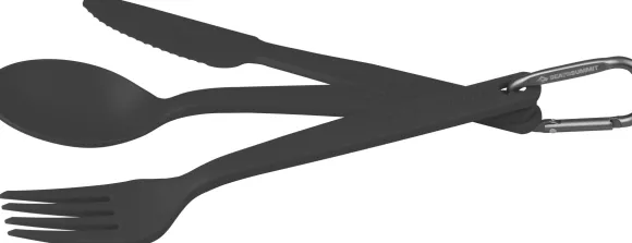 Sea To Summit kestävä aterinsetti, tummanharmaa