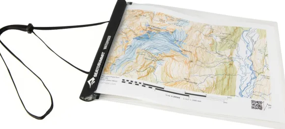 Sea To Summit Map Case Large Waterproof Clear karttatasku, 28 x 33 Cm