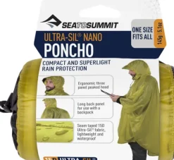 Sea To Summit Poncho 15D Ultrasilicone Lime