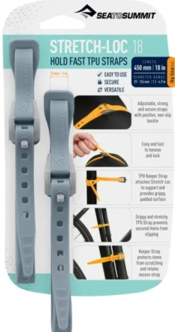 Sea To Summit Strap Stretch-Loc TPU 12x450 mm 2-pack Dusk