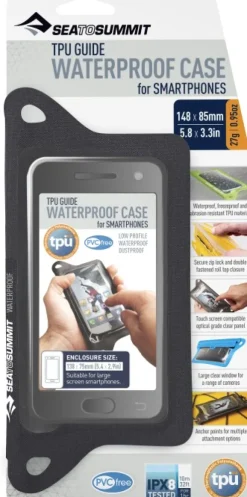 Sea To Summit TPU Smartphone Normal Waterproof Case Black