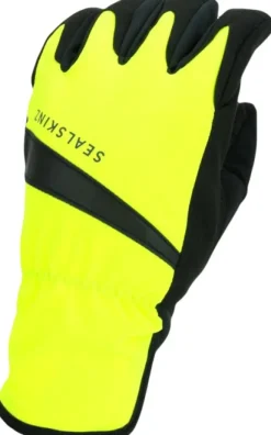 Sealskinz Bodham Waterproof Cycling käsine, Neon Yellow